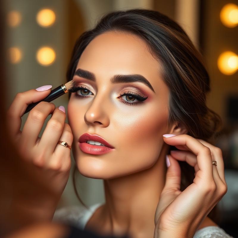 Makeup at Montes Beauty Salon, Laredo TX